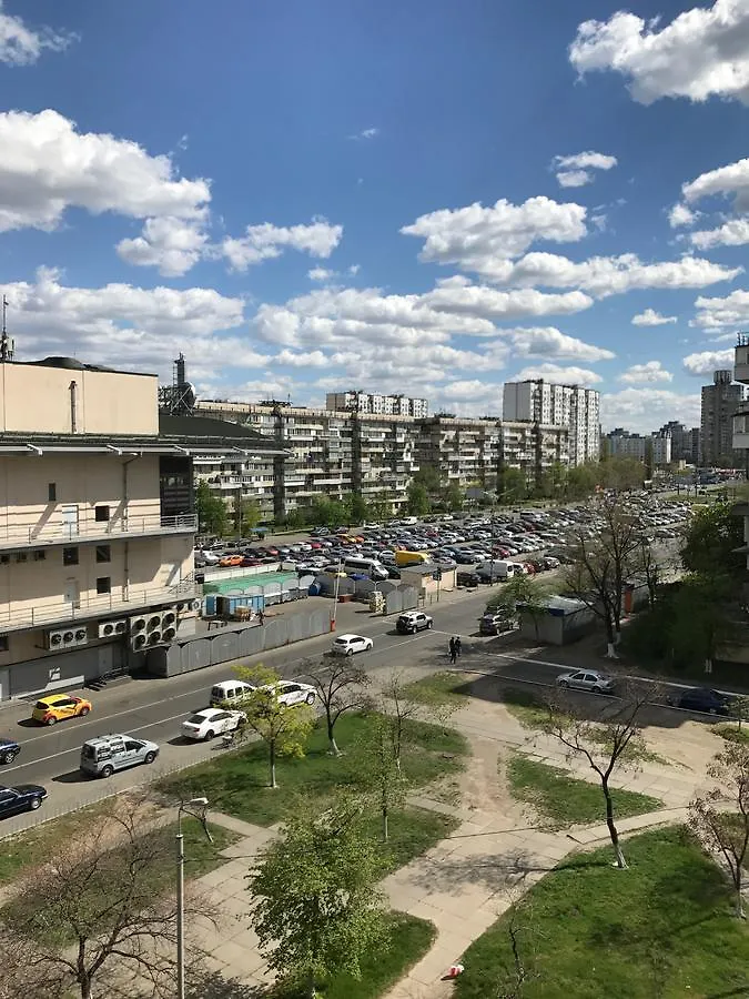 Apartment Obolon Metro Station 키예프 우크라이나